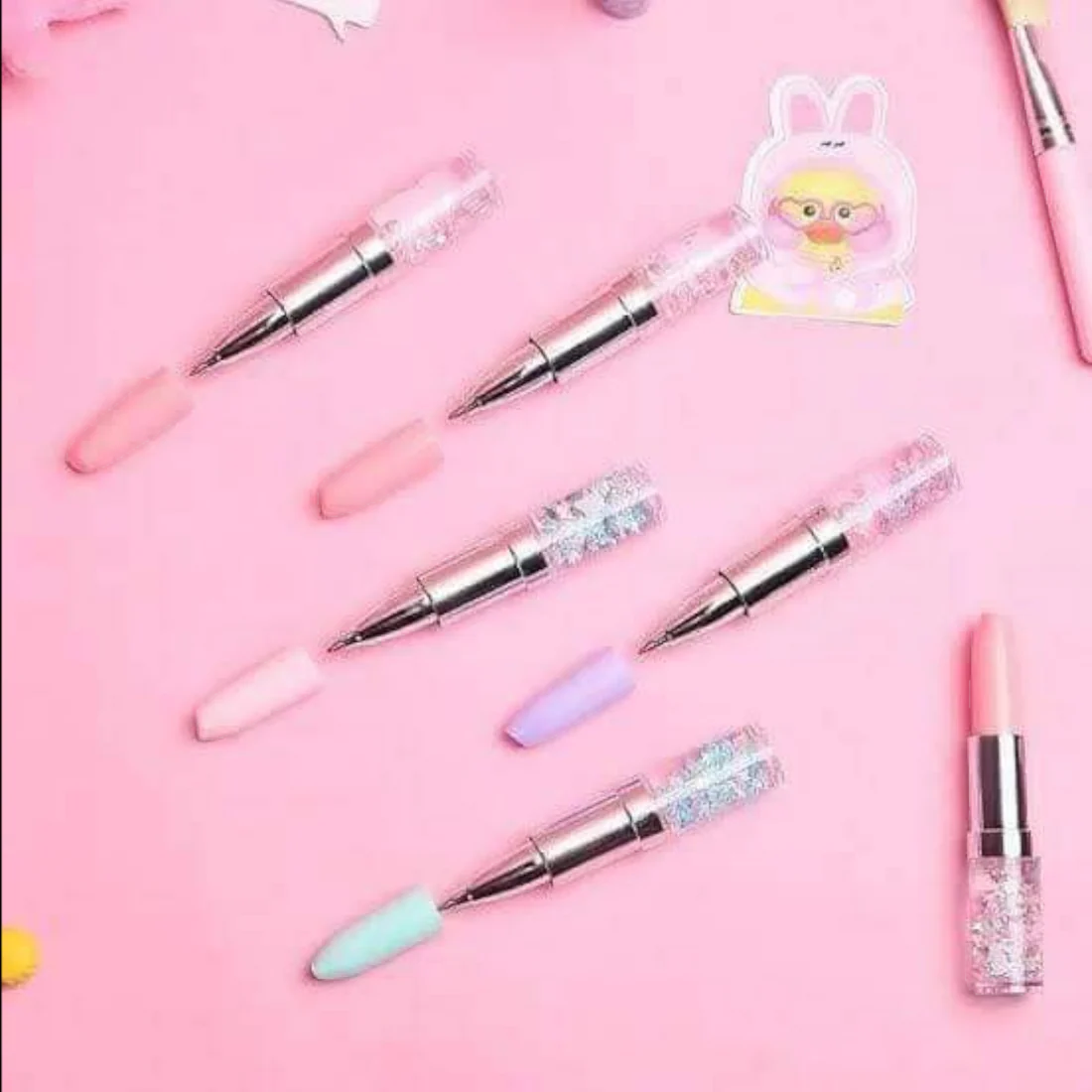 Lipstick Shape Gel Pen - Image 2