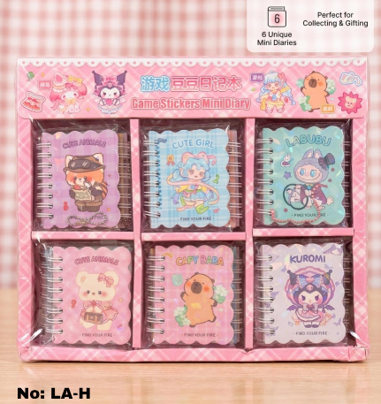 Cute Pocket Spiral Notebooks