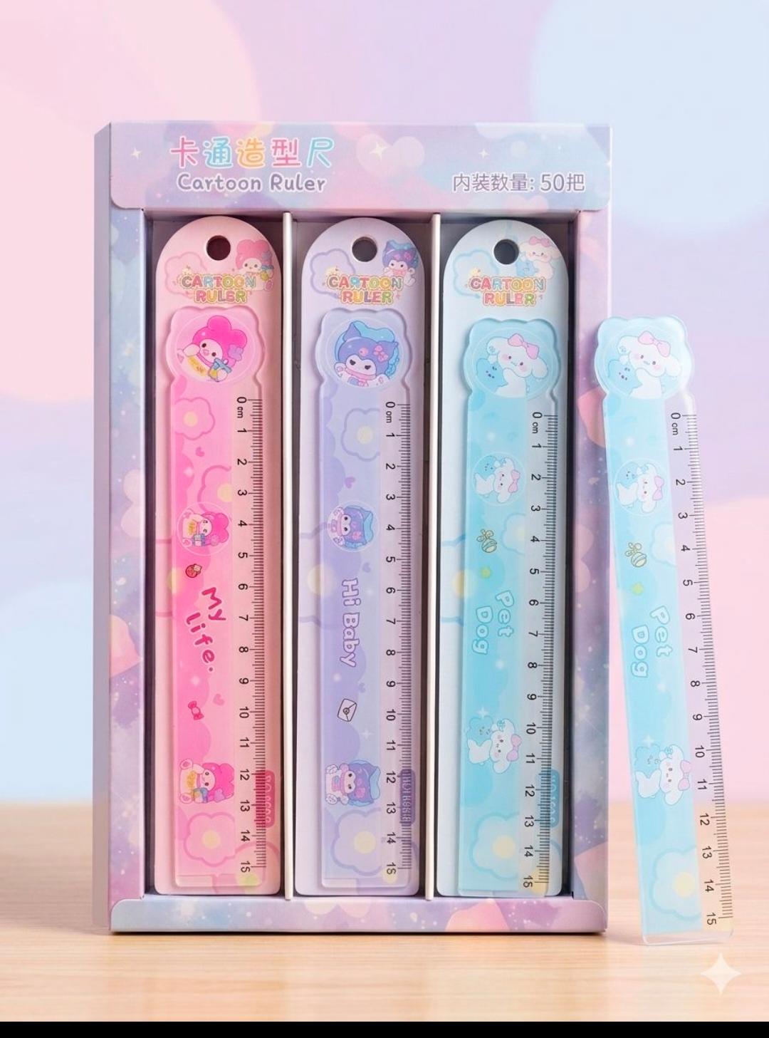 Kawaii Sanrio Character Cartoon Ruler