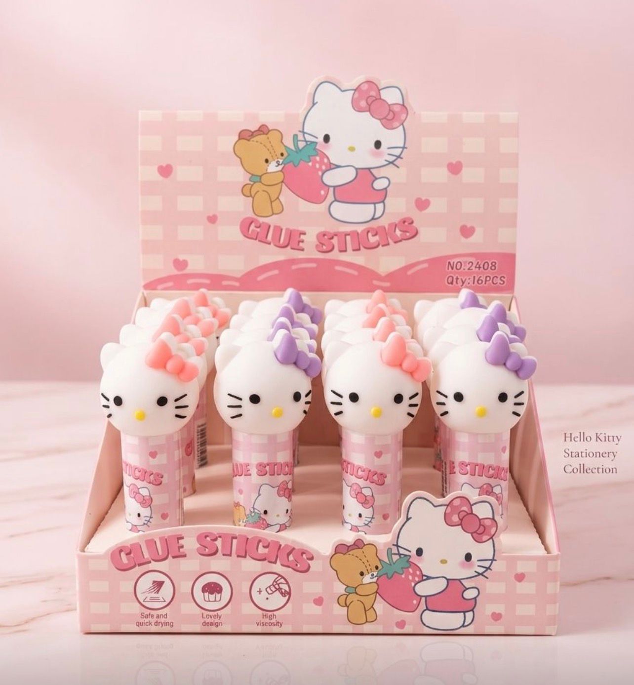Kawaii Cartoon Character Solid Glue Stick