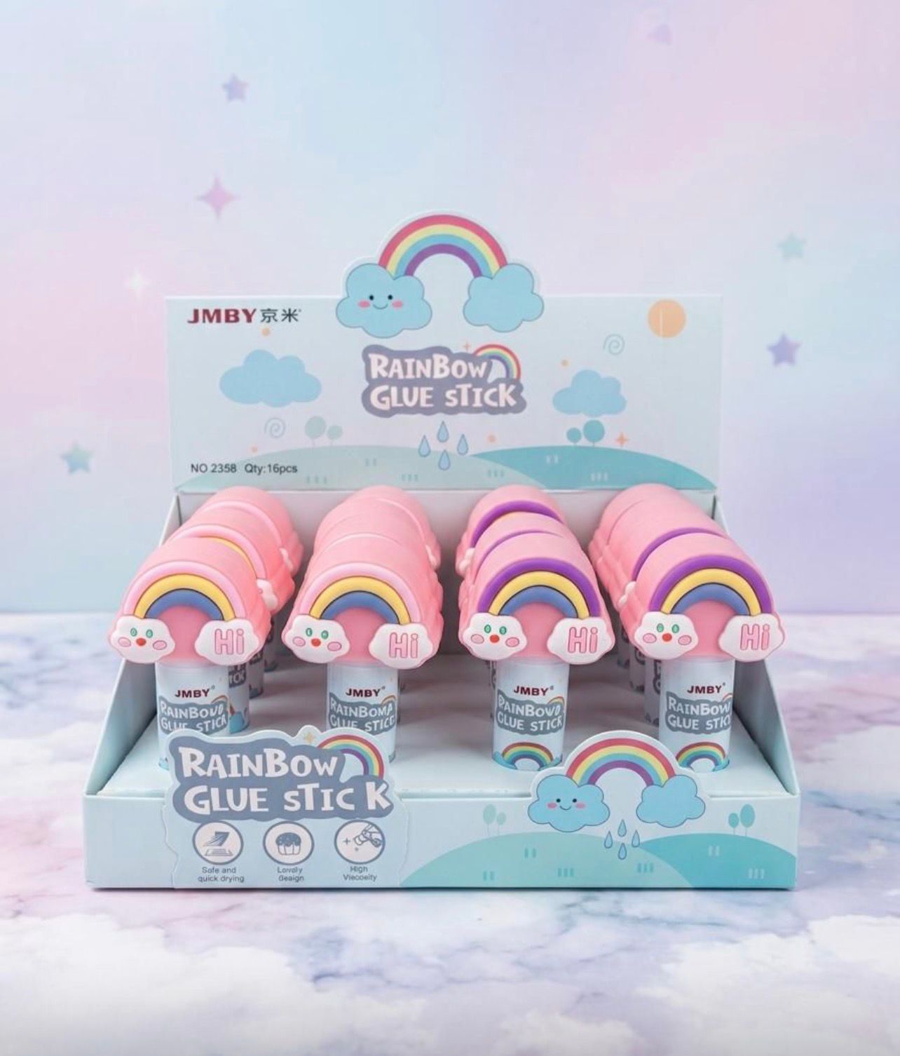Kawaii Cartoon Character Solid Glue Stick - Image 2